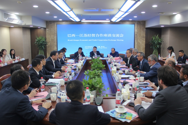 Our Council Held the Brazil Jiangsu Economic and Trade Cooperation Exchange Meeting