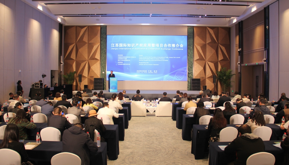 Jiangsu International Intellectual Property Application and Project Cooperation Promotion Meeting held in Nanjing